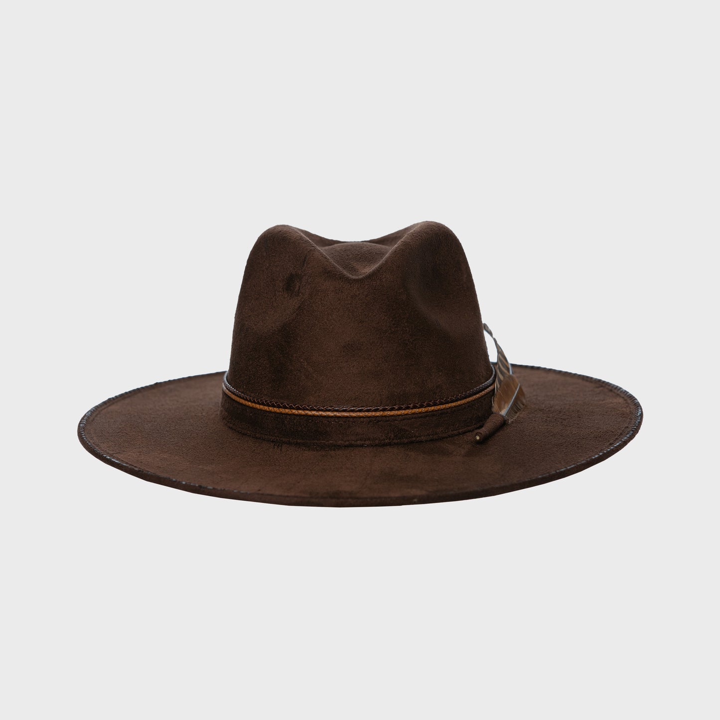 ''Indiana Jones'' Indiana in dark-brown suede